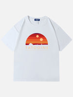 Star Wars Tatooine Twin Suns Vintage Cotton T-Shirt Eleven Oasis