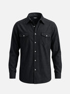 Men's Western Yoke Double Pocket Long Sleeve Shirt Eleven Oasis