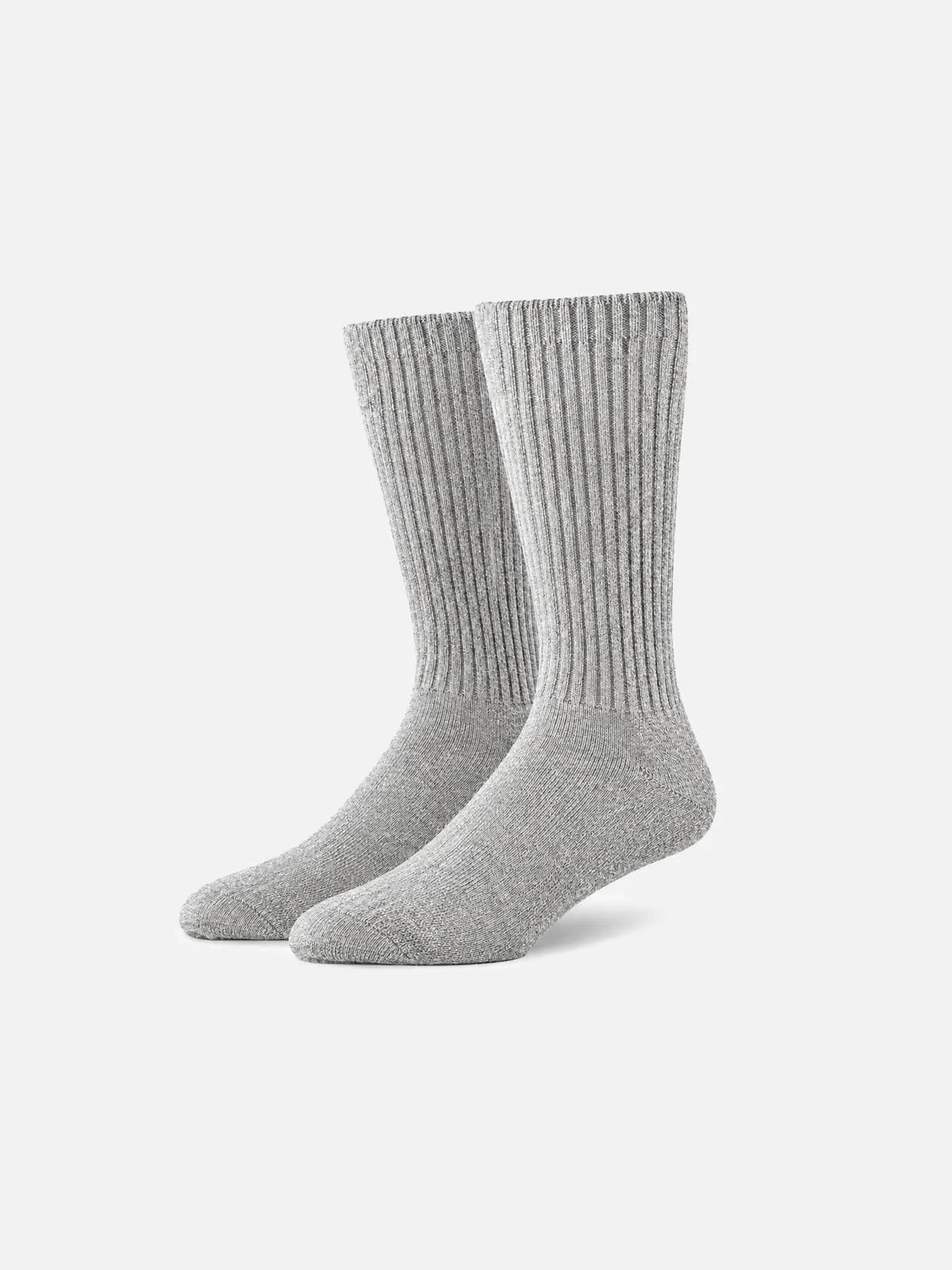 Men's Heavyweight Cotton Extended Size Crew Socks ElevenOasis