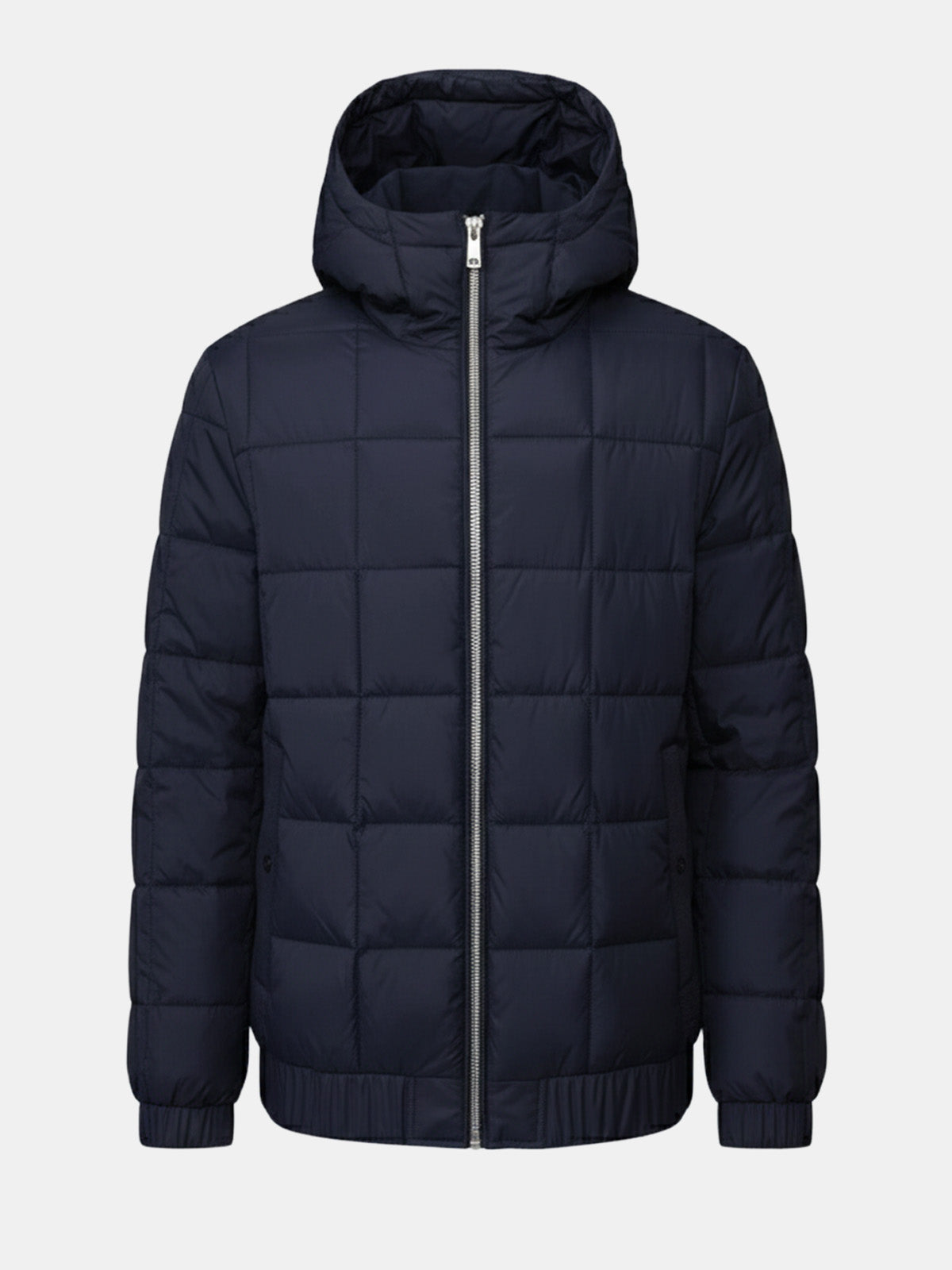 Men's Square-Quilt Winter Hooded Puffer Jacket Eleven Oasis