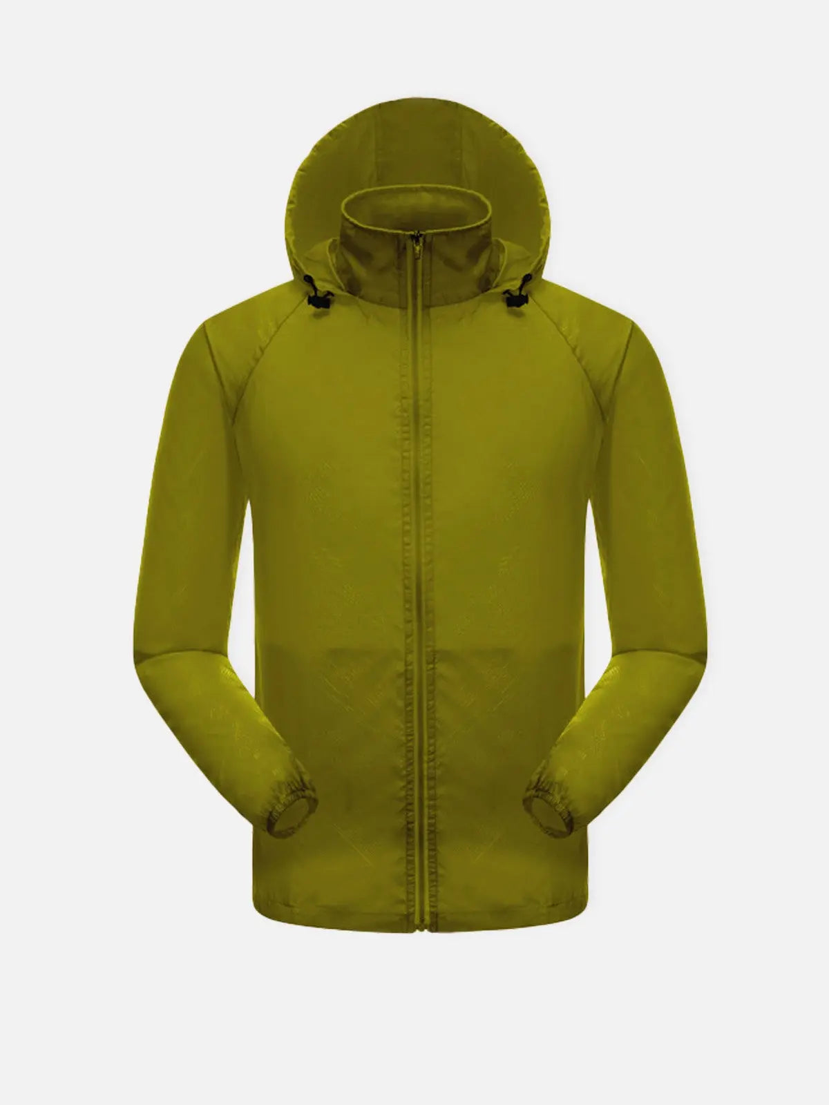 Men's Slim Fit Packable Hooded Outdoor Jacket Eleven Oasis
