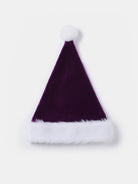 Playful Santa Faux-Fur Holiday Hat ElevenOasis
