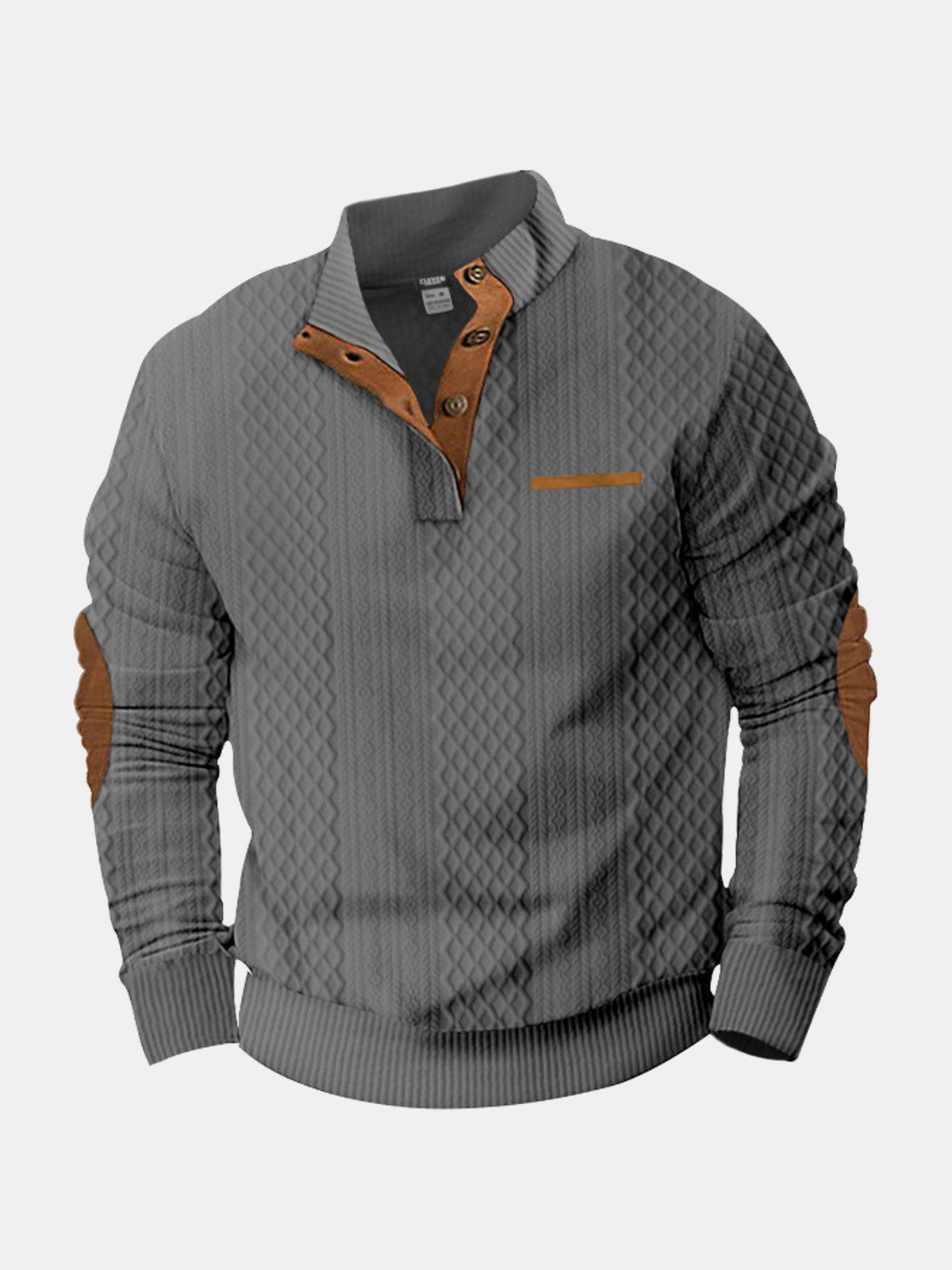 Men's Cable Knit Pullover Sweater ElevenOasis