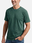 Men's Washed Cotton Short Sleeve T-Shirt Eleven Oasis