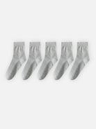 Men's Everyday Essential Crew Socks 5-Pack Eleven Oasis