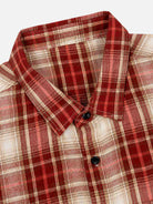 Men's Brushed Heritage Plaid Single Pocket Long Sleeve Shirt Eleven Oasis