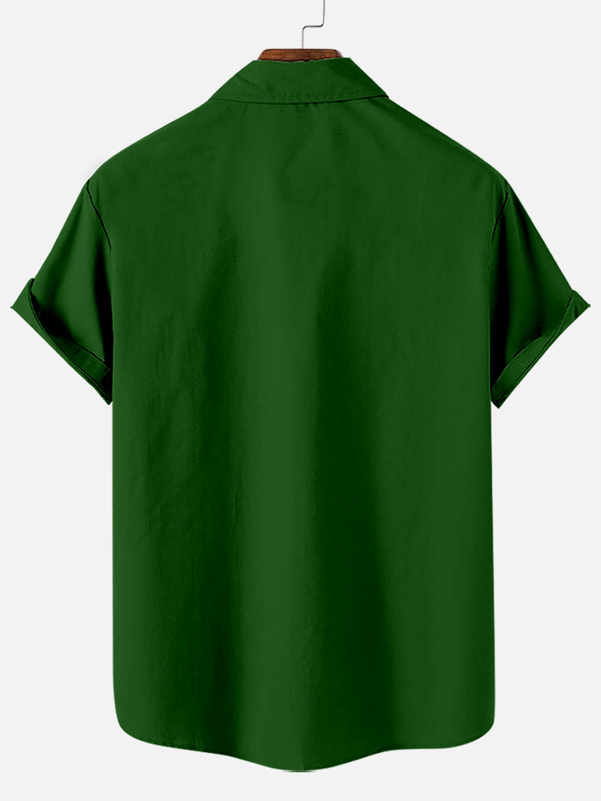 St. Patrick's Stripe Pattern Men's Short Sleeve Shirt Eleven Oasis