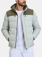 Men's Colorblock Winter Insulated Jacket Eleven Oasis