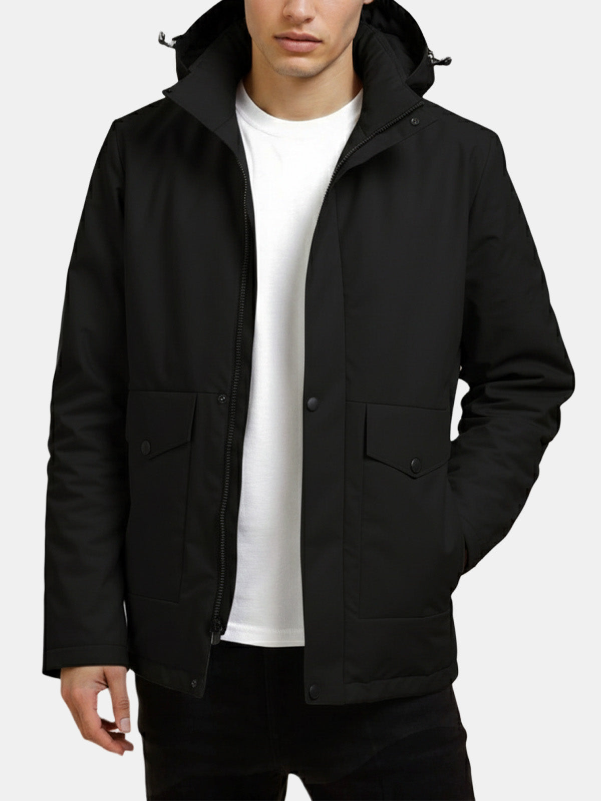 Men's Winter Hooded Insulated Jacket Eleven Oasis