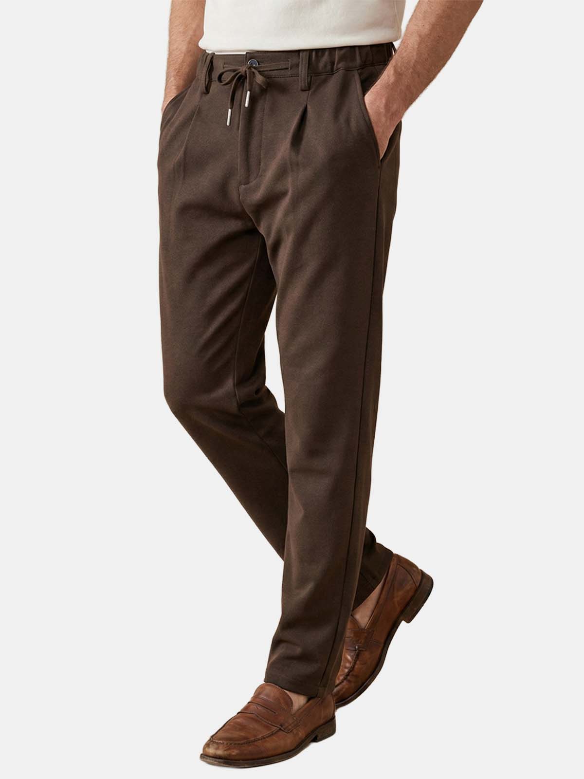 Men's Relaxed Drawstring Long Trousers Eleven Oasis