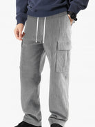 Men's Corduroy-Style Cargo Pants Eleven Oasis