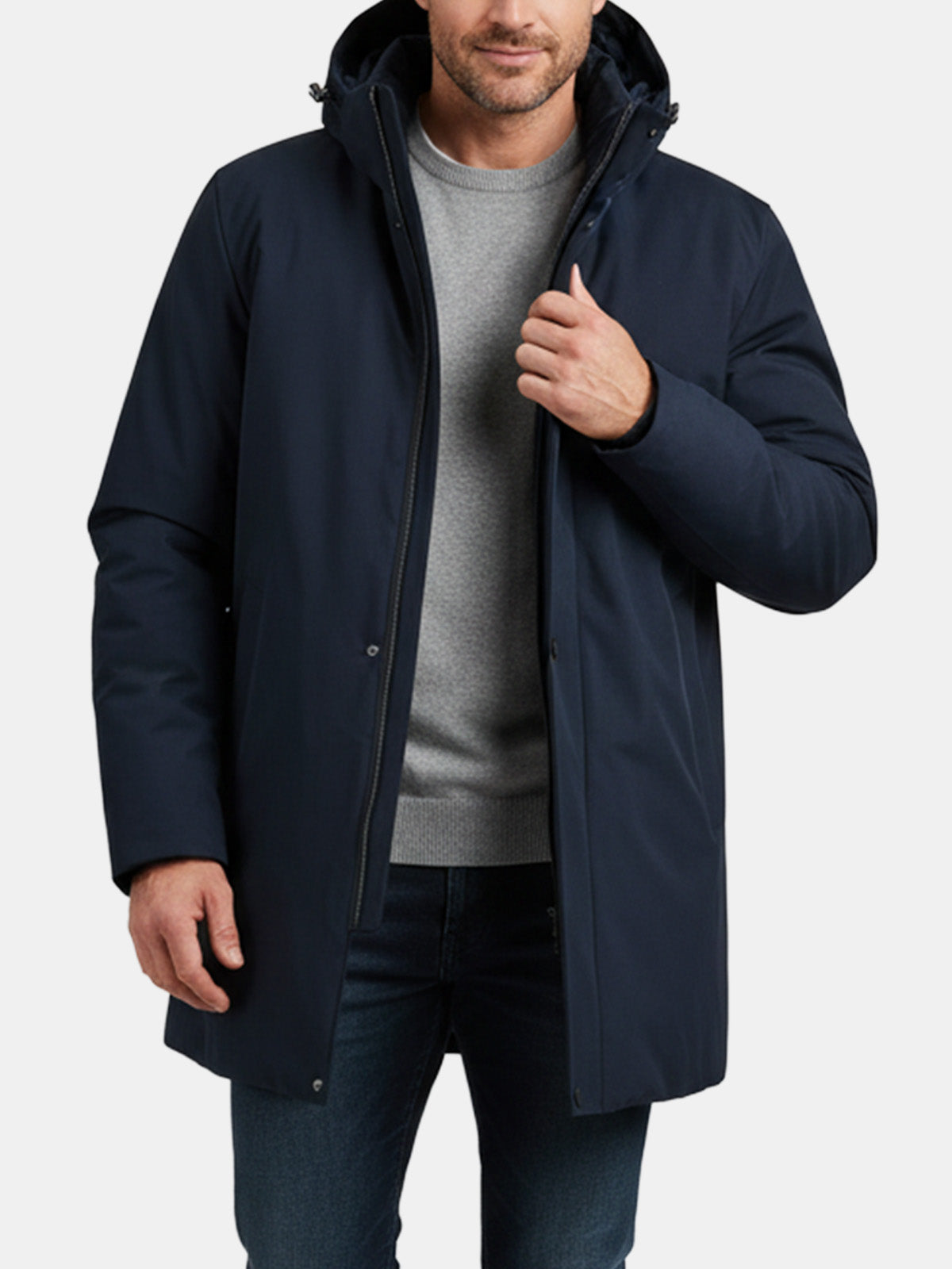 Men's Winter Hooded Parka Jacket Eleven Oasis