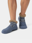 Cable Knit Indoor Slipper Socks Eleven Oasis