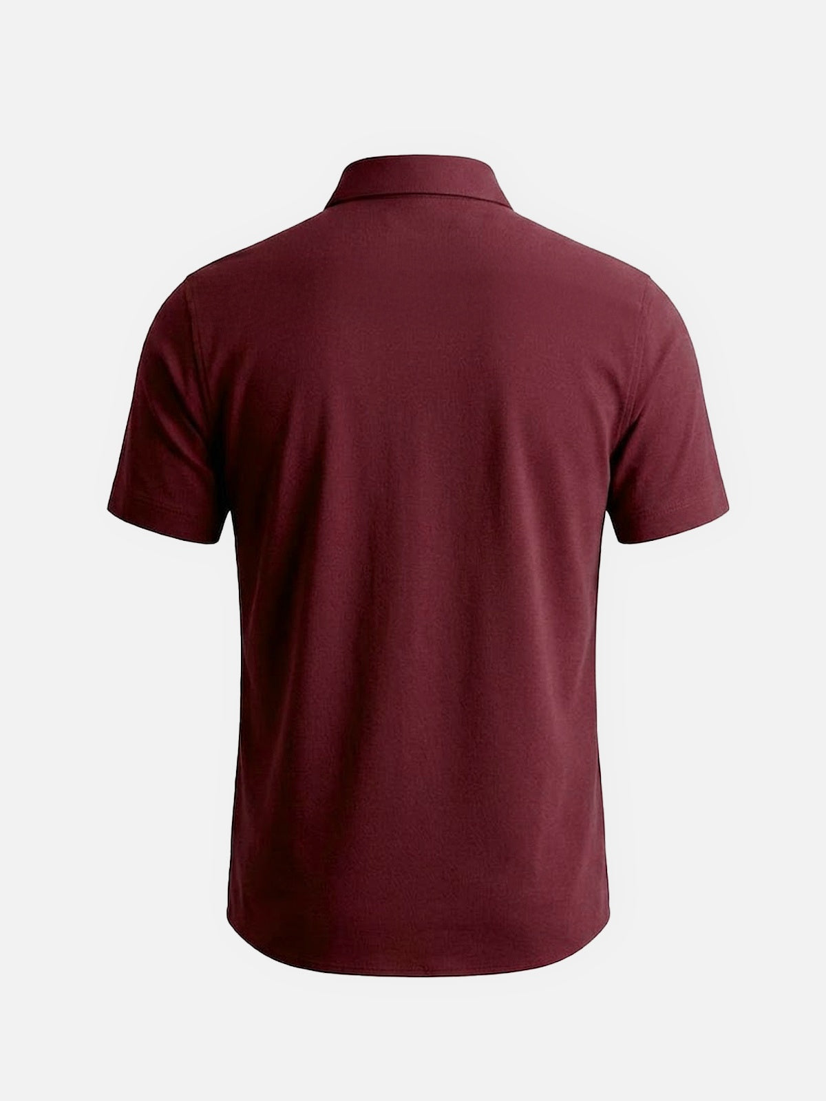 Men's Classic Solid Slim Fit Short Sleeve Shirt Eleven Oasis