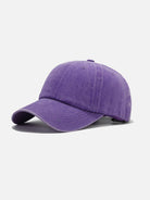 Washed Cotton Adjustable Baseball Cap Eleven Oasis