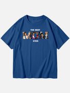 Custom Best Mom Ever Photo Cotton Short Sleeve T-Shirt Eleven Oasis