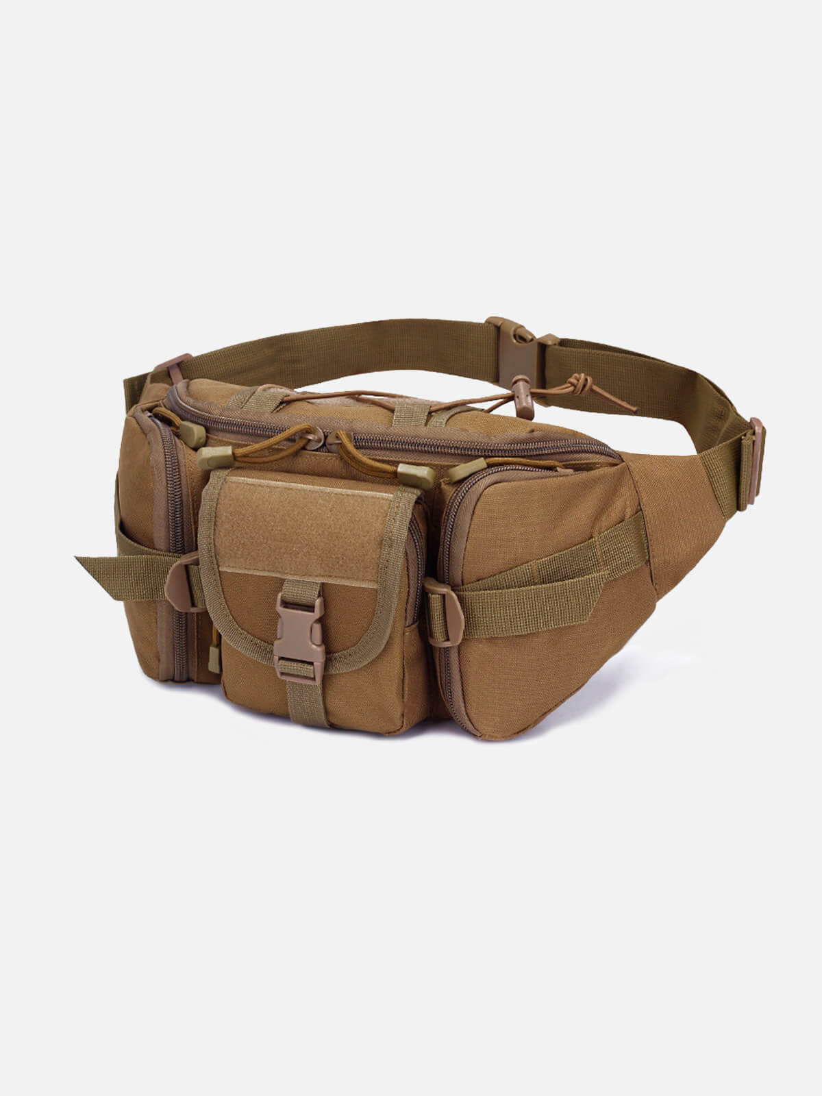 Multi-Pocket Tactical Waist Bag Eleven Oasis