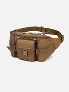 Multi-Pocket Tactical Waist Bag Eleven Oasis