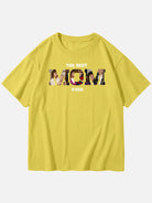 Custom Best Mom Ever Photo Cotton Short Sleeve T-Shirt Eleven Oasis