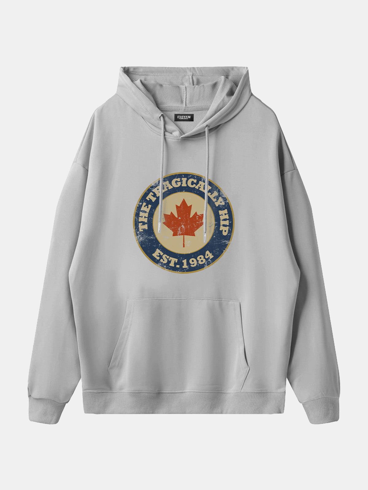 Tragically Hip Vintage Logo Hoodie Eleven Oasis