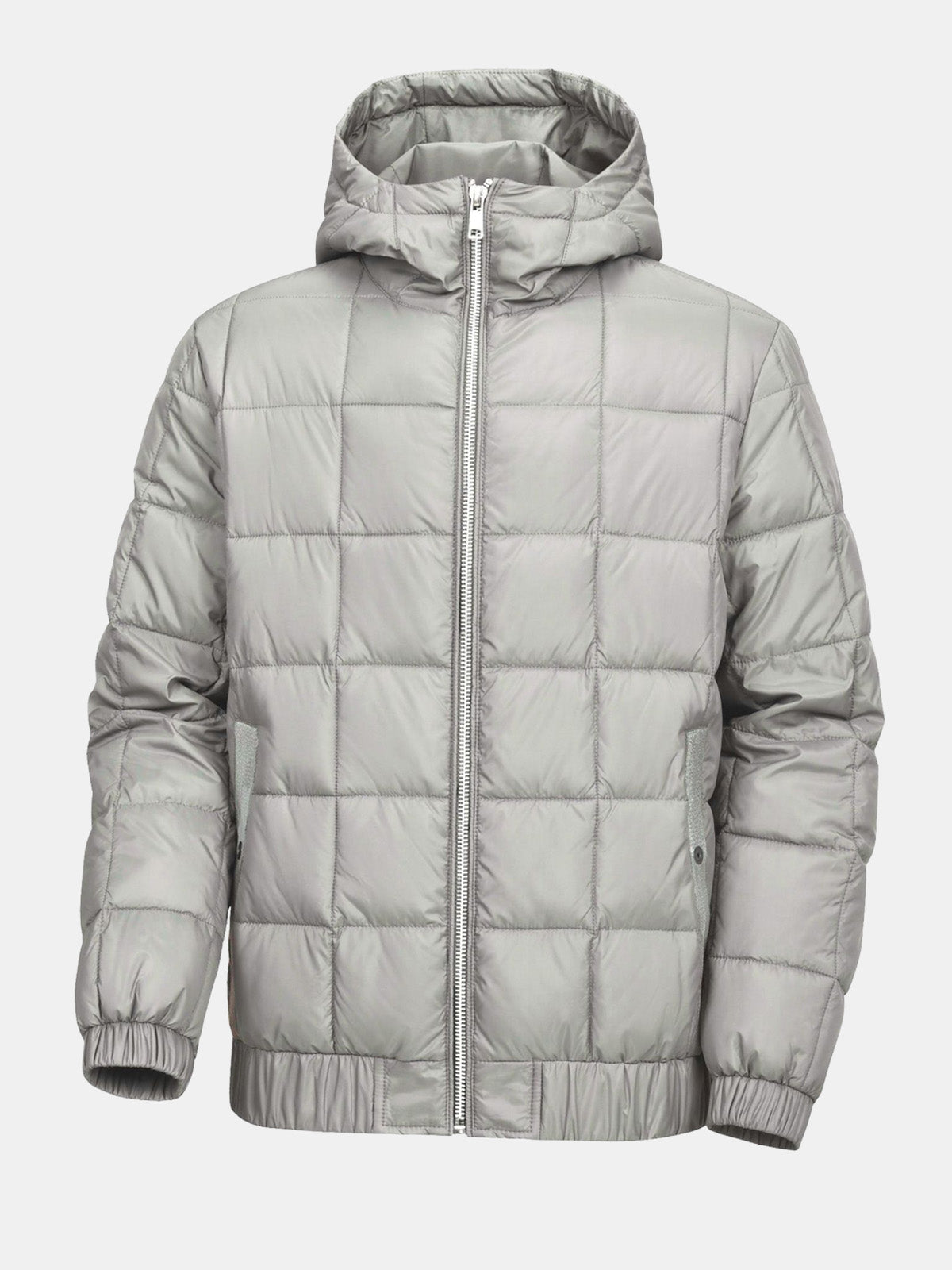 Men's Square-Quilt Winter Hooded Puffer Jacket Eleven Oasis