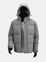 Men's Winter Insulated Hooded Puffer Jacket Eleven Oasis