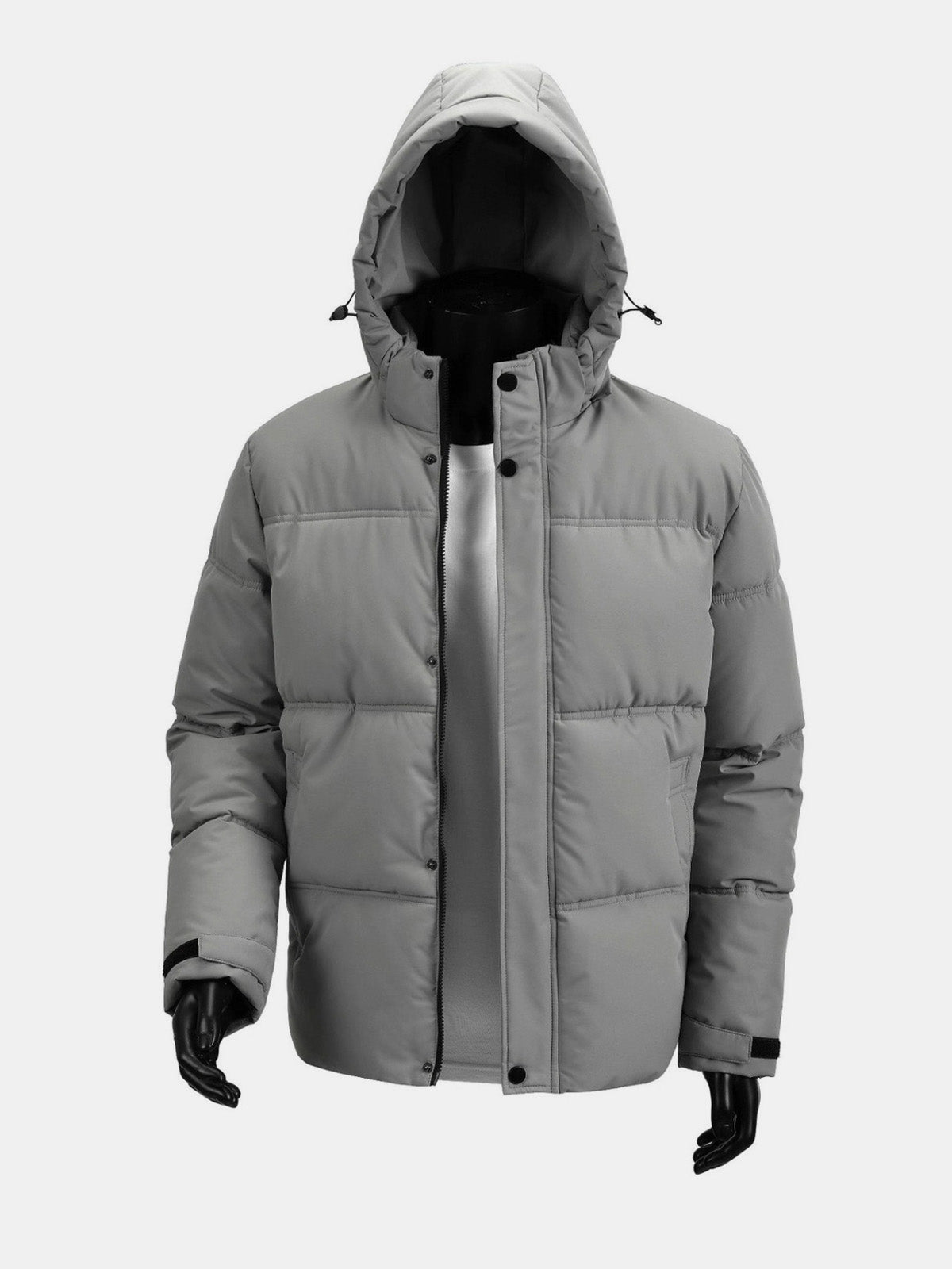 Men's Winter Insulated Hooded Puffer Jacket Eleven Oasis