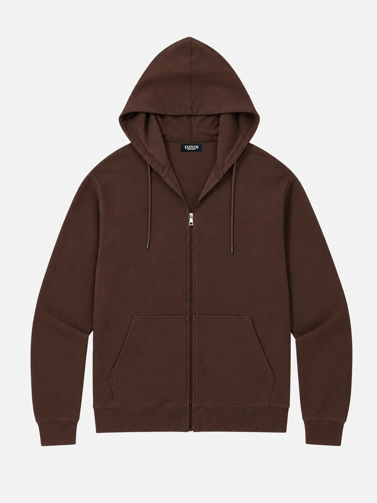 Men's Cotton-Blend Relaxed Fit Full-Zip Hoodie