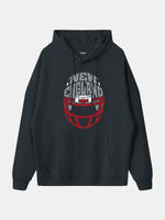 New England Football Helmet Graphic Hoodie Eleven Oasis