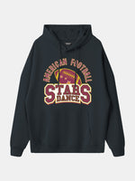American Football Stars Dance Graphic Hoodie Eleven Oasis