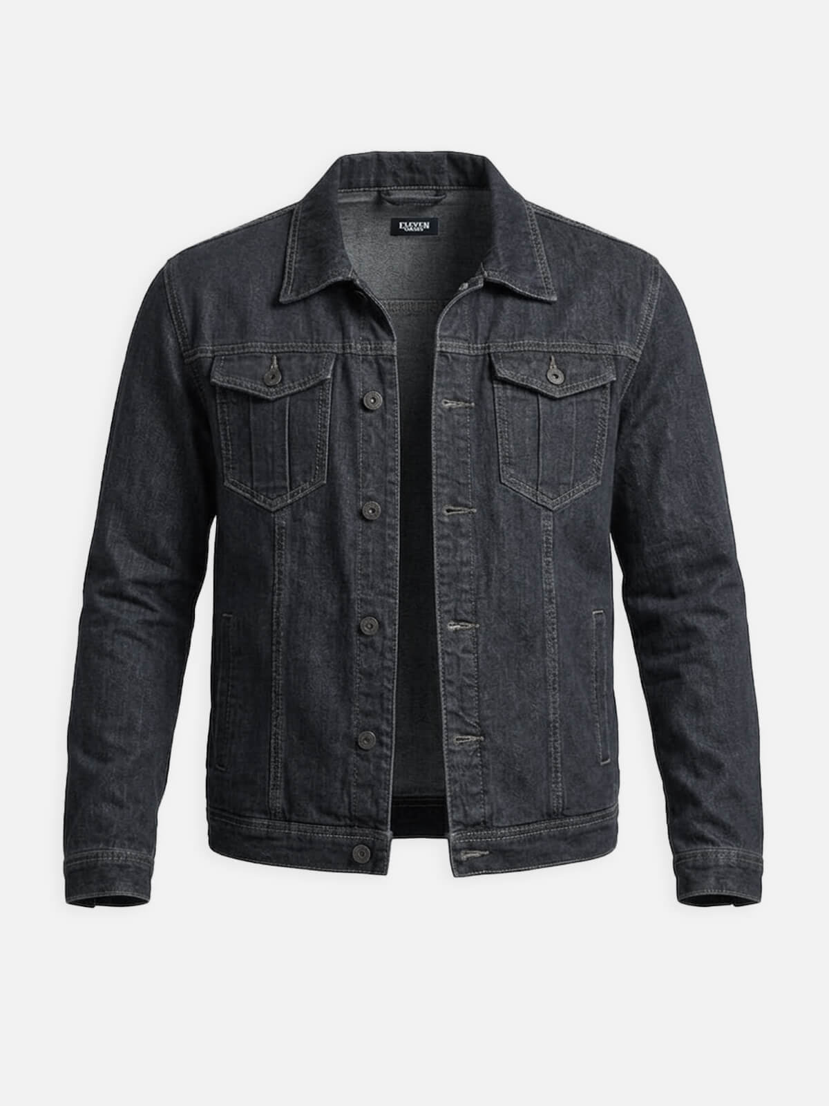 Men's Classic Slim Fit Denim Jacket Eleven Oasis