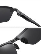 Semi-Rimless Sport Sunglasses Eleven Oasis