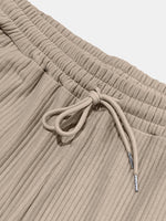 Men's Ribbed Drawstring Pants Eleven Oasis