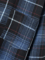 Men’s Button-Down Plaid Long Sleeve Shirt Eleven Oasis