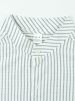 Men's Pinstripe Linen Blend Long Sleeve Shirt ElevenOasis