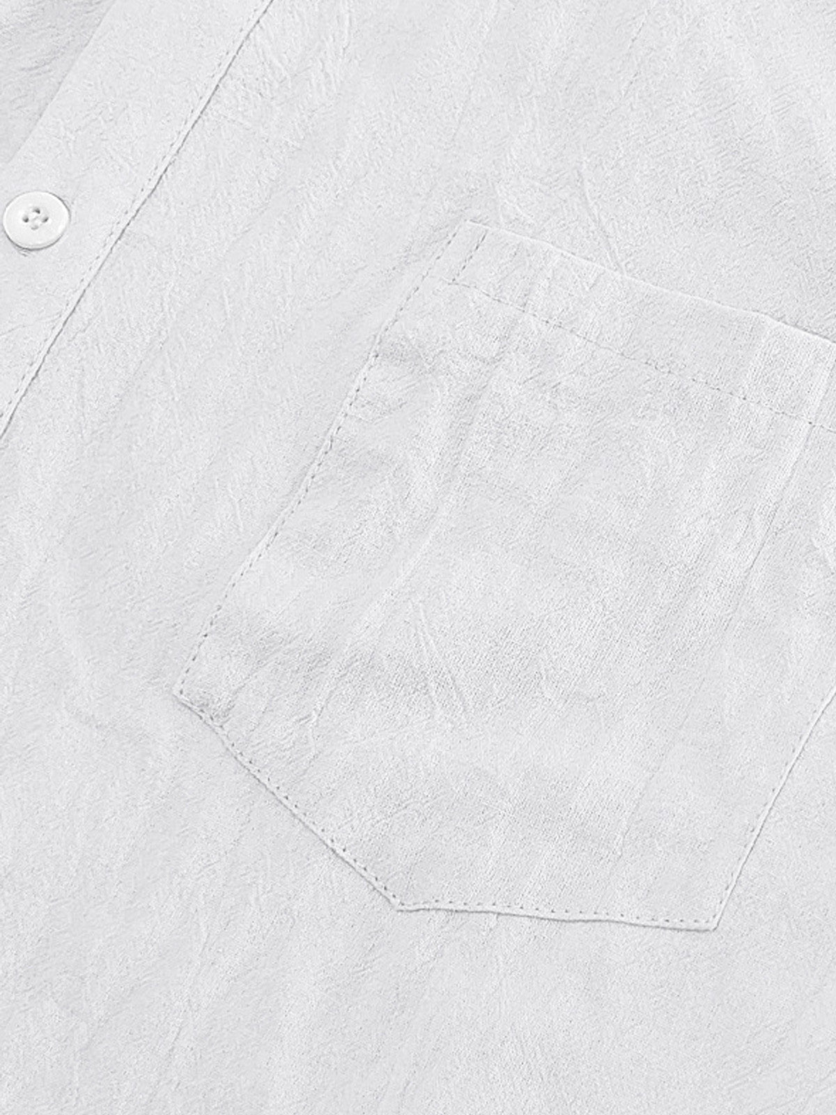 Men's Classic Linen Blend Short Sleeve Shirt Eleven Oasis
