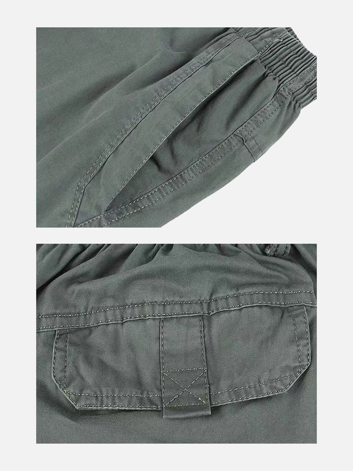 Men's Cotton Elastic Waist Chino Pants Eleven Oasis