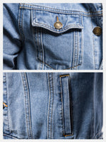 Men's Classic Button Denim Jacket Eleven Oasis