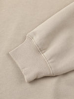 Men's Oversized Cotton Crew Neck Sweatshirt Eleven Oasis