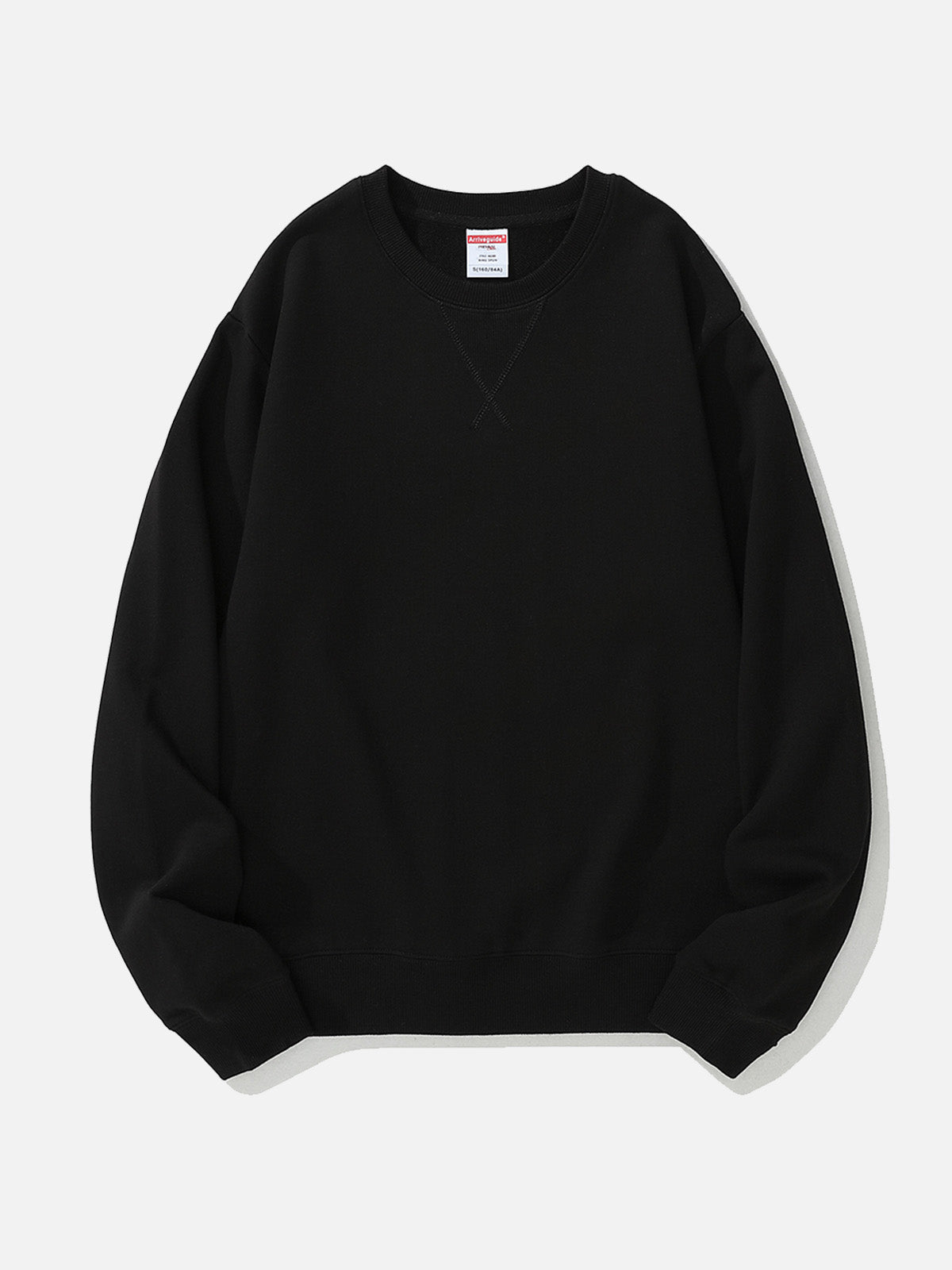 Men's Classic Vintage Detail Crew Neck Sweatshirt Eleven Oasis