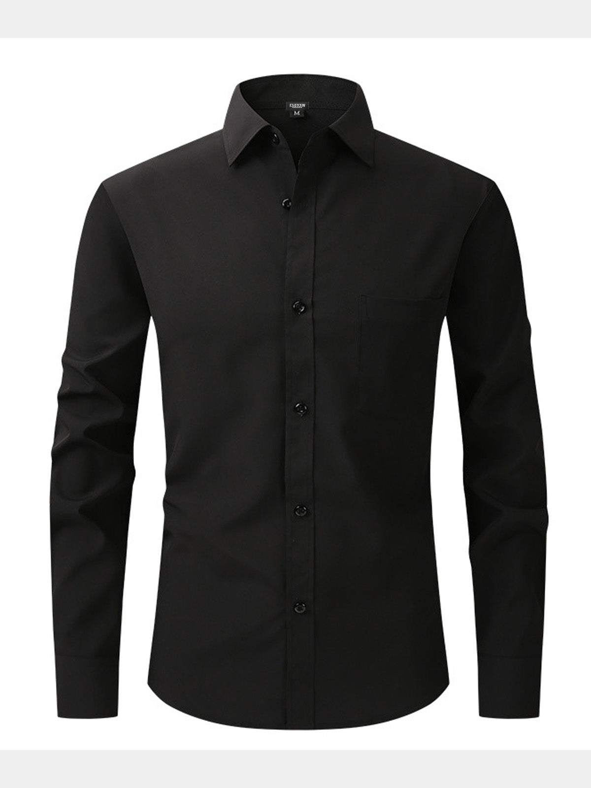 Men's Business Casual Long Sleeve Shirt Eleven Oasis