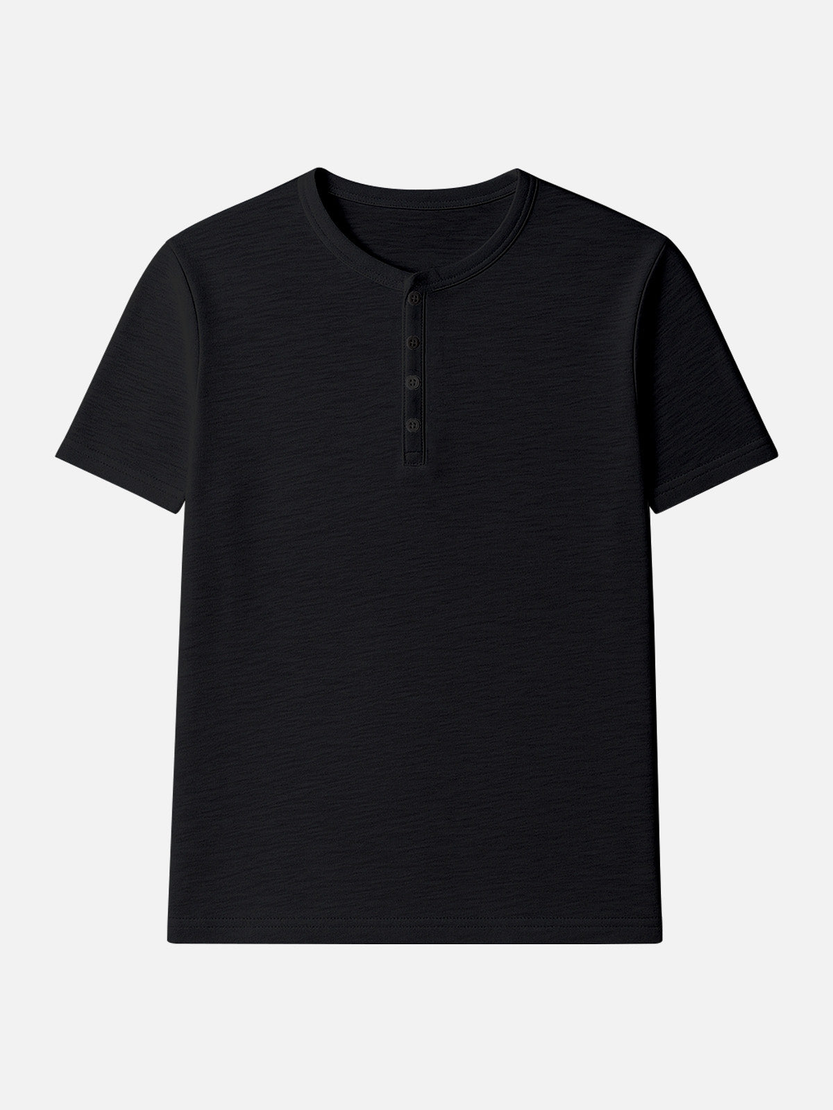 Men's Classic Cotton Henley T-Shirt Eleven Oasis