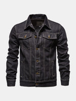 Men's Classic Button Denim Jacket Eleven Oasis