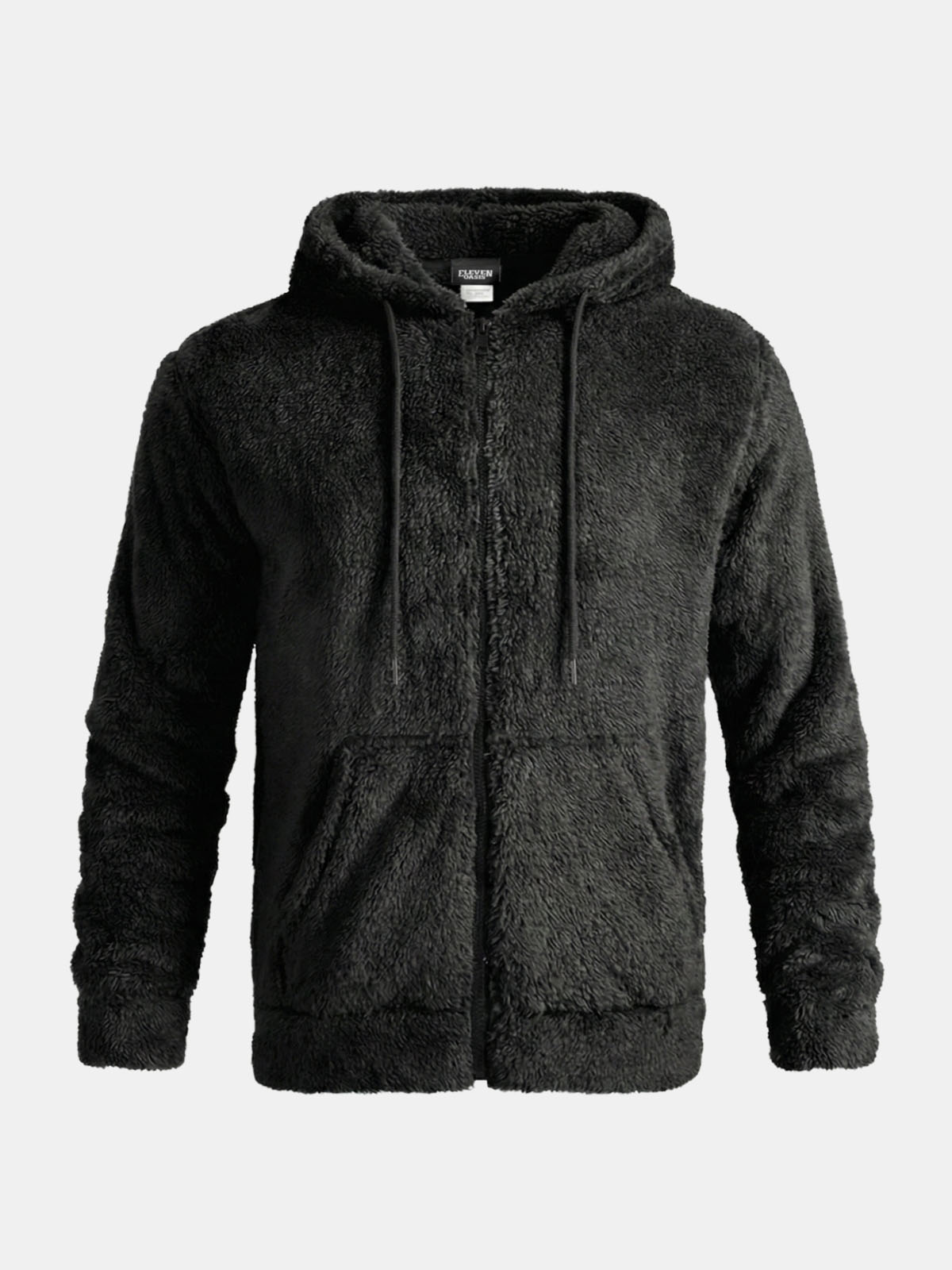Men's Soft Sherpa Zip Hoodie Jacket Eleven Oasis