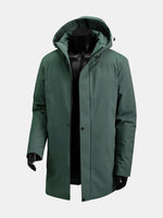 Men's Winter Hooded Parka Jacket Eleven Oasis