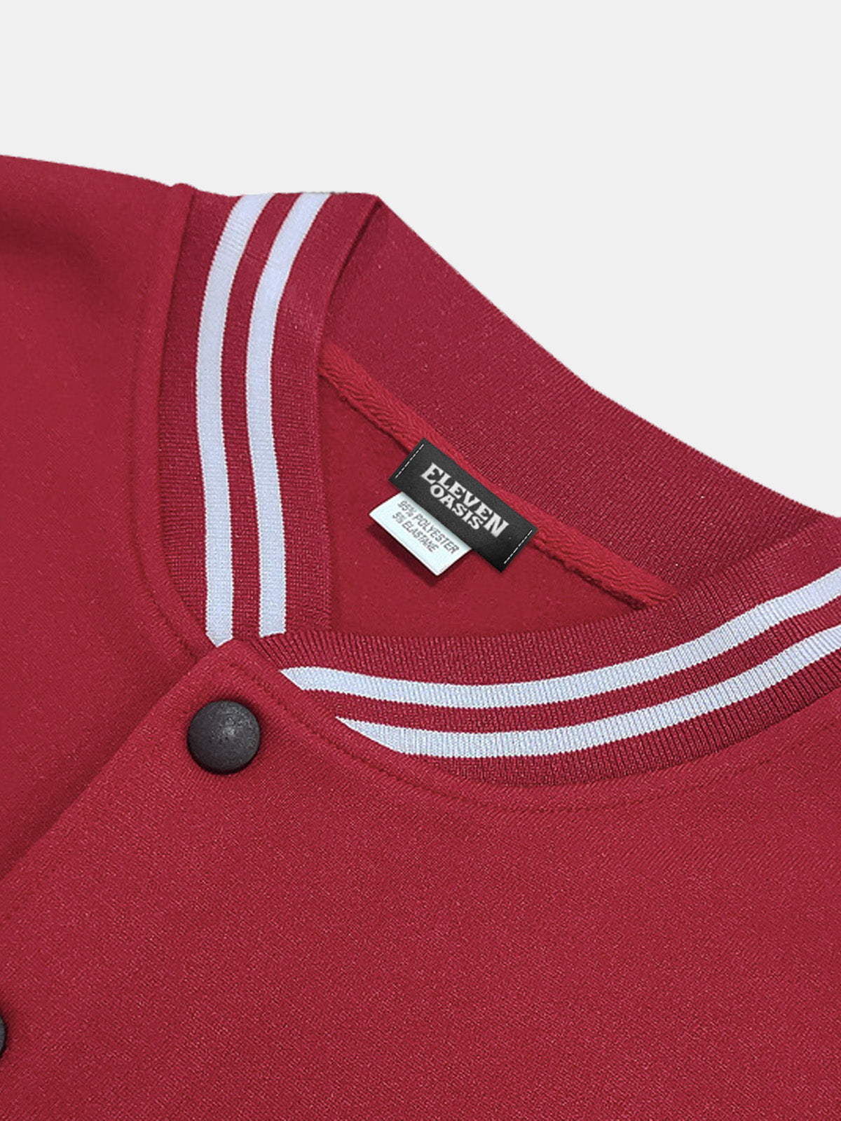 Men's Classic Contrast Varsity Jacket Eleven Oasis