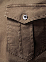 Men's Workwear Slim Fit Long Sleeve Shirt Eleven Oasis