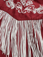 Men's Western Fringe Embroidered Long Sleeve Shirt Eleven Oasis