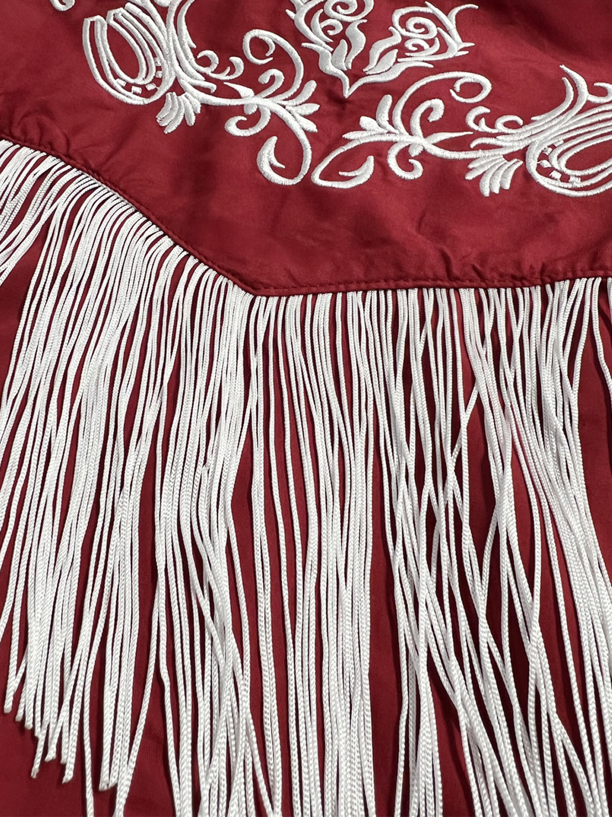 Men's Western Fringe Embroidered Long Sleeve Shirt Eleven Oasis