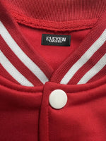 Men's Classic Colorblock Varsity Jacket Eleven Oasis